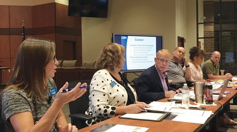 Parents participate in the Cherokee County School District’s first Volunteer Instructional Leadership Learning Academy last fall. The district is taking applications for the second parent academy, to be held this autumn. CHEROKEE COUNTY SCHOOLS