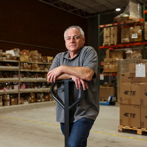 World Micro President and CEO Dan Ellsworth is among the Georgia business owners seeking a tariff refund. "I'm not holding my breath in any way," he said. (Jason Getz/AJC 2025s)