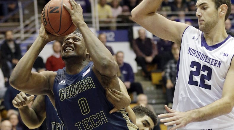 Georgia Tech forward Charles Mitchell will need to help lead a strong finishing surge in the Yellow Jackets' final four non-conference games, starting Monday night against Appalachian State. (ASSOCIATED PRESS)