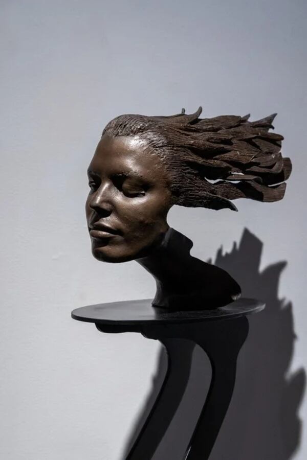 Kai Lin Art hosts "Objects 2," a juried exhibition of three-dimensional works by 17 artists (including this David Carlton sculpture), through Friday, July 17. (Courtesy of Kai Lin Art)