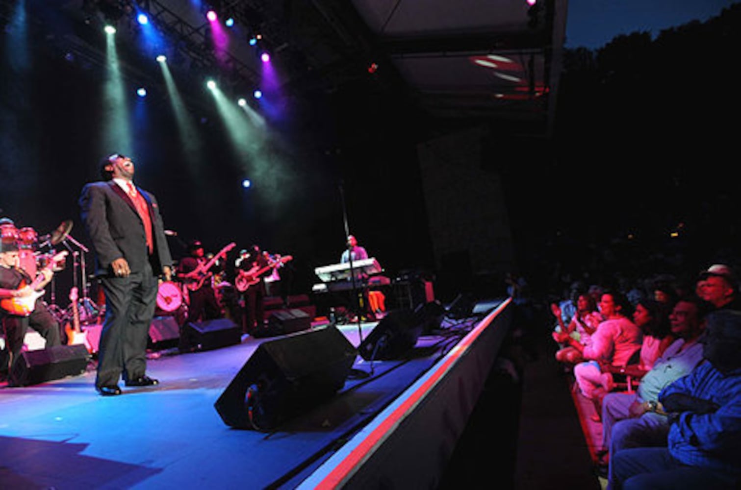 Al Green, Etta James at Chastain