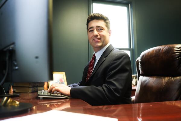 Trial specialist David Younker (pictured) joined Bryan Tyson in starting Tyson Younker earlier this month.
(Abbey Cutrer/AJC)