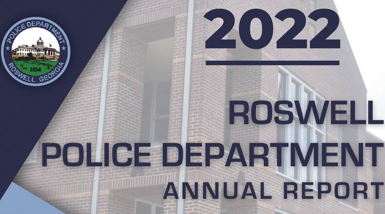 The Roswell Police Department has released their 2022 Annual Report. (Courtesy Roswell Police Department)