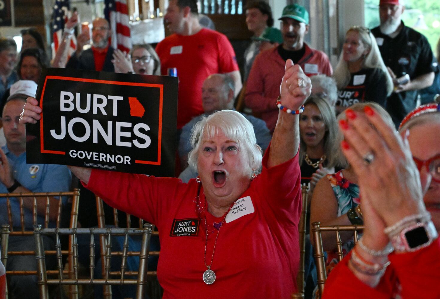 Governor runoff - Burt Jones