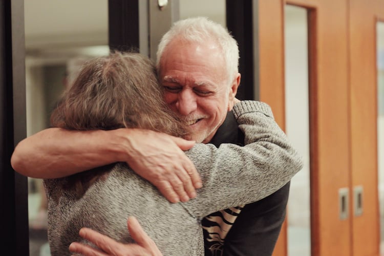 Attendees confront their social anxieties in Atlanta's Curtain Up, Anxiety Down workshop.
(Courtesy of Jordan Shankman)