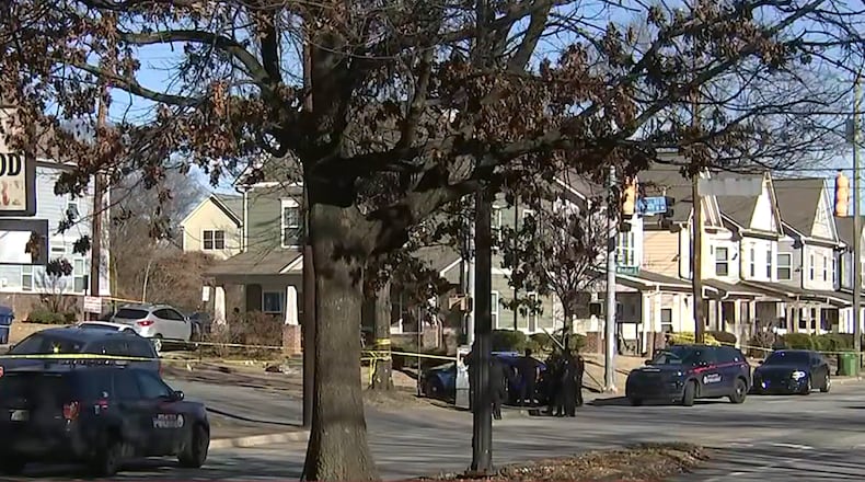 Police are investigating a deadly triple shooting Tuesday afternoon in southwest Atlanta.