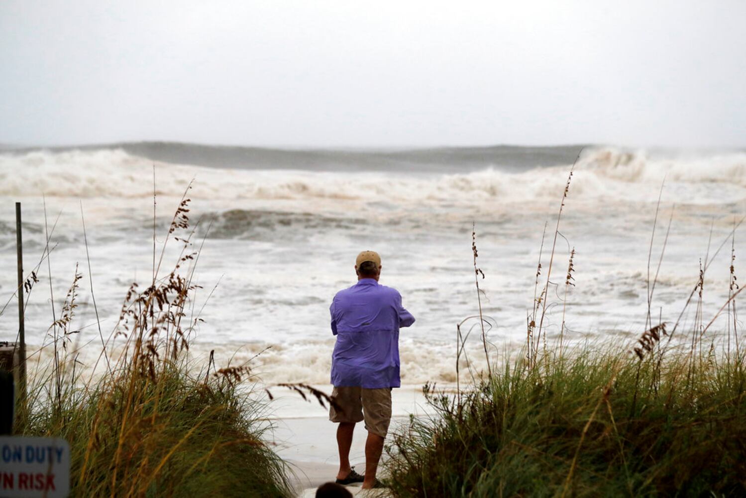 Photos: Florida Panhandle battens down for Hurricane Michael