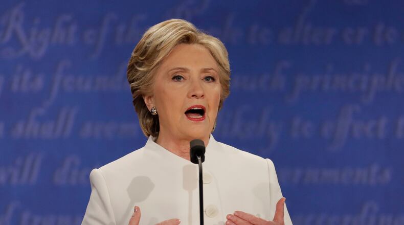 Democrat Hillary Clinton. (AP Photo/Patrick Semansky)