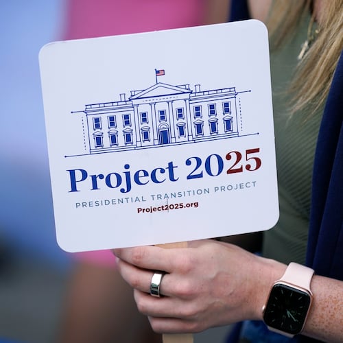 Two new announcements about changes to the Education Department's duties are explicitly called for in the Trump administration's Project 2025. (Charlie Neibergall/AP 2023)