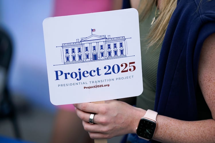 Two new announcements about changes to the Education Department's duties are explicitly called for in the Trump administration's Project 2025. (Charlie Neibergall/AP 2023)