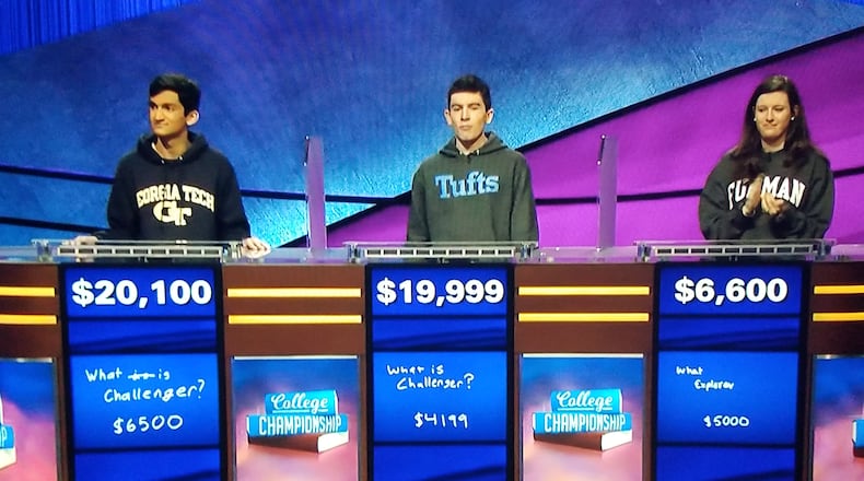 Rishab Jain, William Scott and Caroline Trammell