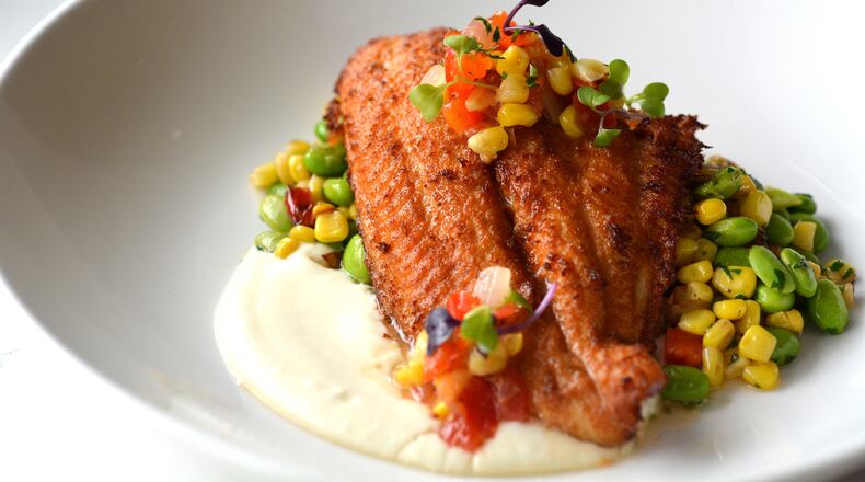 Battered catfish at Chicken + Beer at Atlanta's Hartsfield-Jackson Airport is an unexpected star on the menu. Photo by Jeff Moore, Green Olive Media