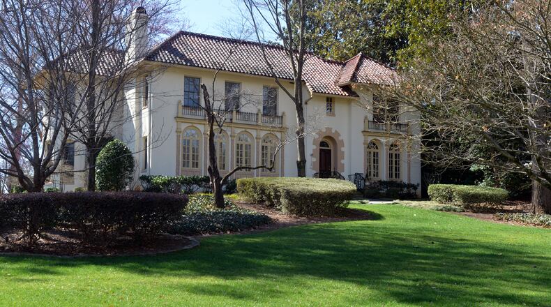 This home on West Wesley Road is the proposed rectory for the priests at the Cathedral of Christ the King.