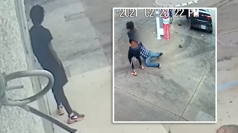 Authorities are still working to identify the suspect.