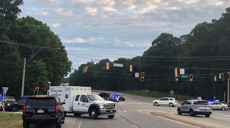 A Griffin man was shot and killed by police after pointing a gun at officers following a chase, the GBI said.