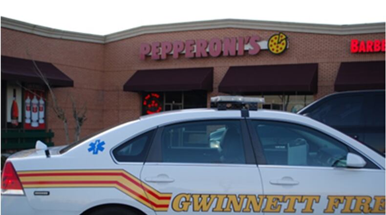 Pepperoni's Duluth Alehouse was set on fire by an arsonist Tuesday night, Gwinnett County Fire and Emergency Services said.