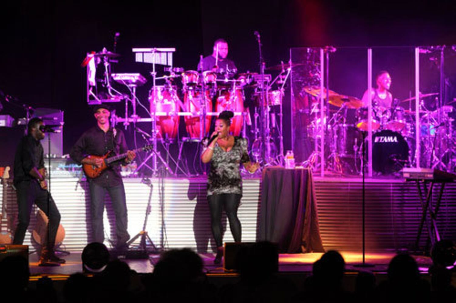 Jill Scott performs at Chastain Park Amphitheatre
