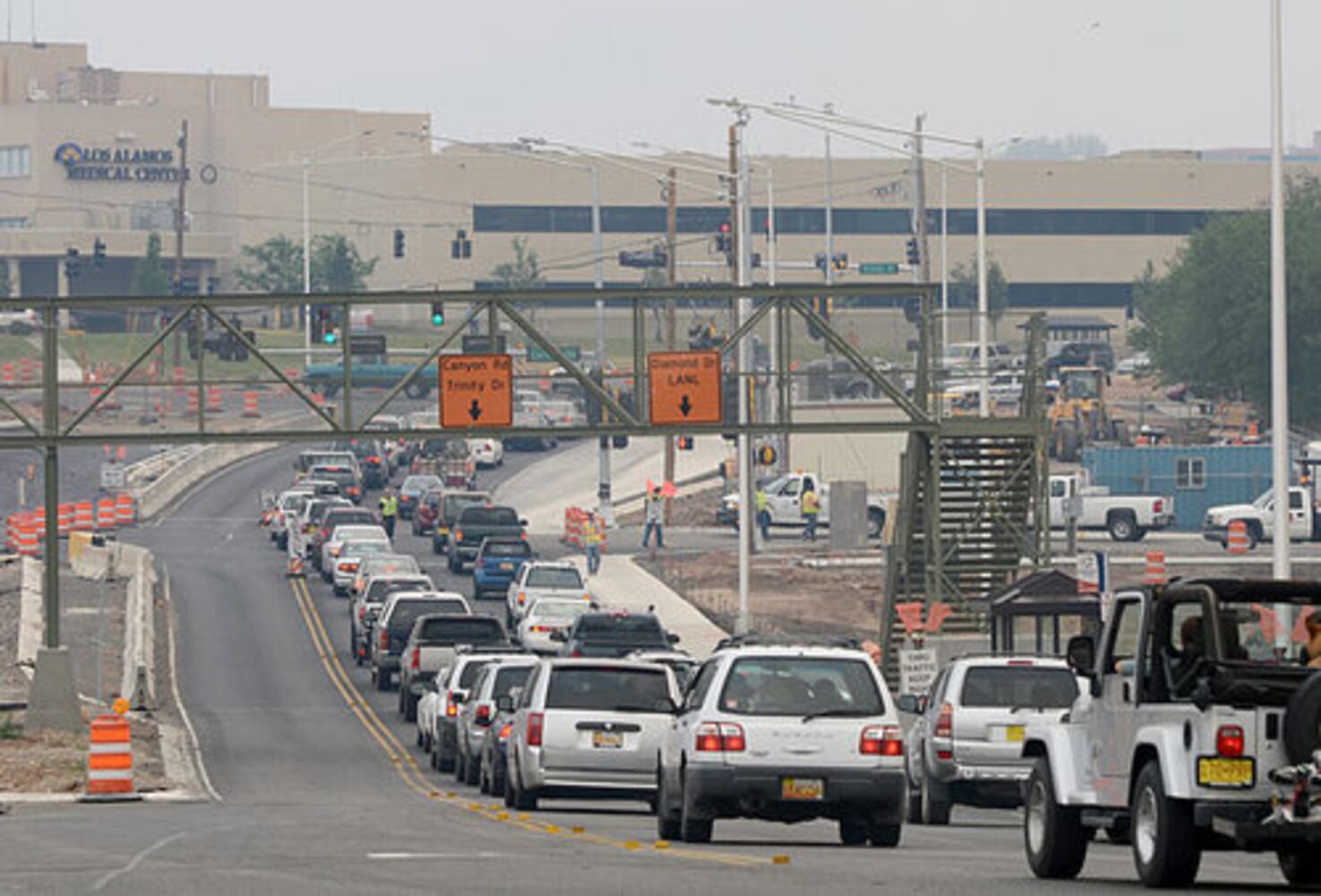 Fire forces evacuation of Los Alamos, N.M.
