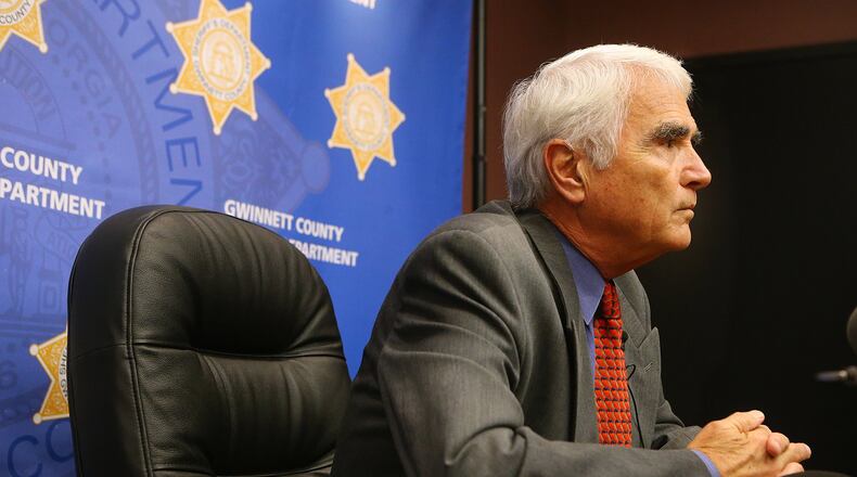 Gwinnett County Sheriff Butch Conway is not seeking reelection. Curtis Compton / ccompton@ajc.com AJC FILE PHOTO