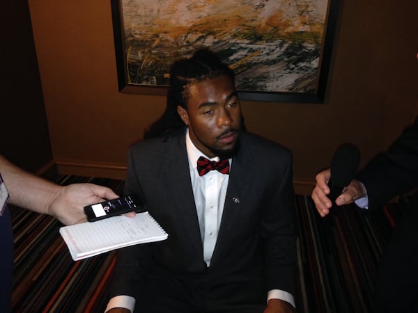The fashion-forward Ramik Wilson. (Photo by M. Bradley) The fashion-foward Ramik Wilson. (Photo by M. Bradley)