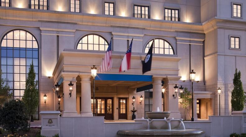 The St. Regis Atlanta has been featured on the big and small screens, and it's also a favored spot among visiting celebs.