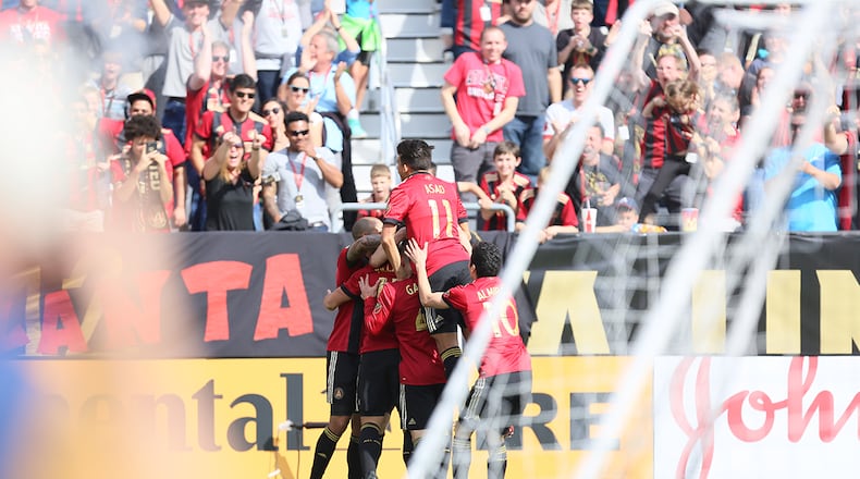 Atlanta United will play at Montreal on Saturday. (Miguel Martinez / Mundo Hispanico)