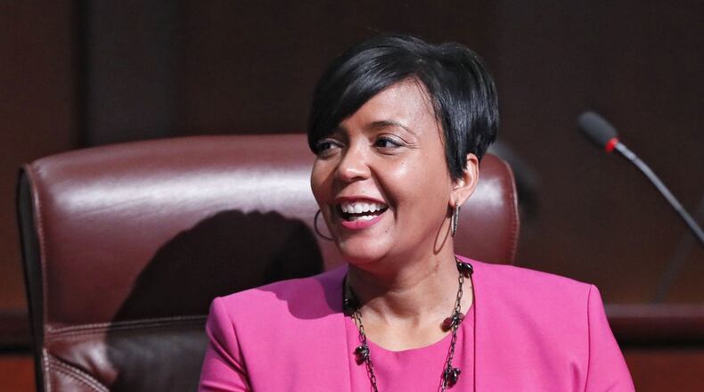 April 22, 2019 - Atlanta - Keisha Lance Bottoms, Atlanta mayor. Bob Andres / bandres@ajc.com