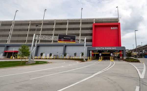 The $441 million deck has been under construction since 2023. (Ben Hendren for the AJC)