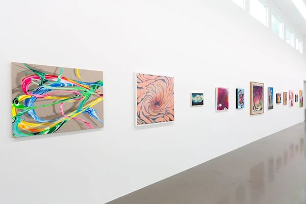 “In Motion,” a group exhibition at ABV Gallery, is on display through Sunday, May 31. (Courtesy of ABV Gallery)