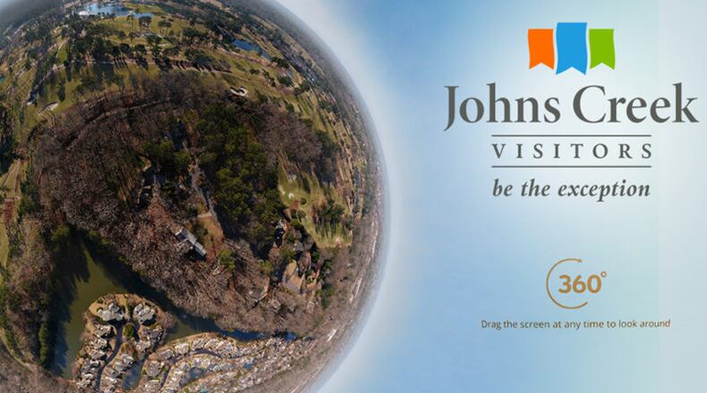 A 360-degree video, 2D video tour and virtual tour have been released by the Johns Creek Convention & Visitors Bureau with HGTV host Chip Wade. CITY OF JOHNS CREEK