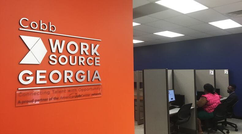 Cobb residents can sign up for free job training from 10 a.m. to 2 p.m. Oct. 3 at WorkSource Cobb, 463 Commerce Park Drive, Suite 100, Marietta.