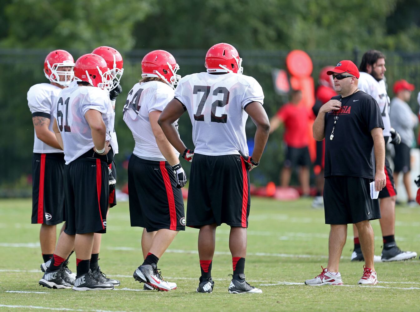 UGA Practice, August 27