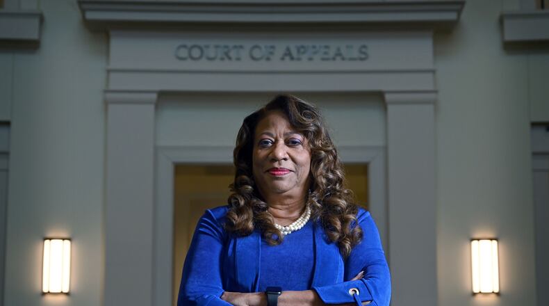 Newly-retired Georgia Court of Appeals Judge Yvette Miller plans to write a book, after decades of service to the state. (Hyosub Shin / AJC)