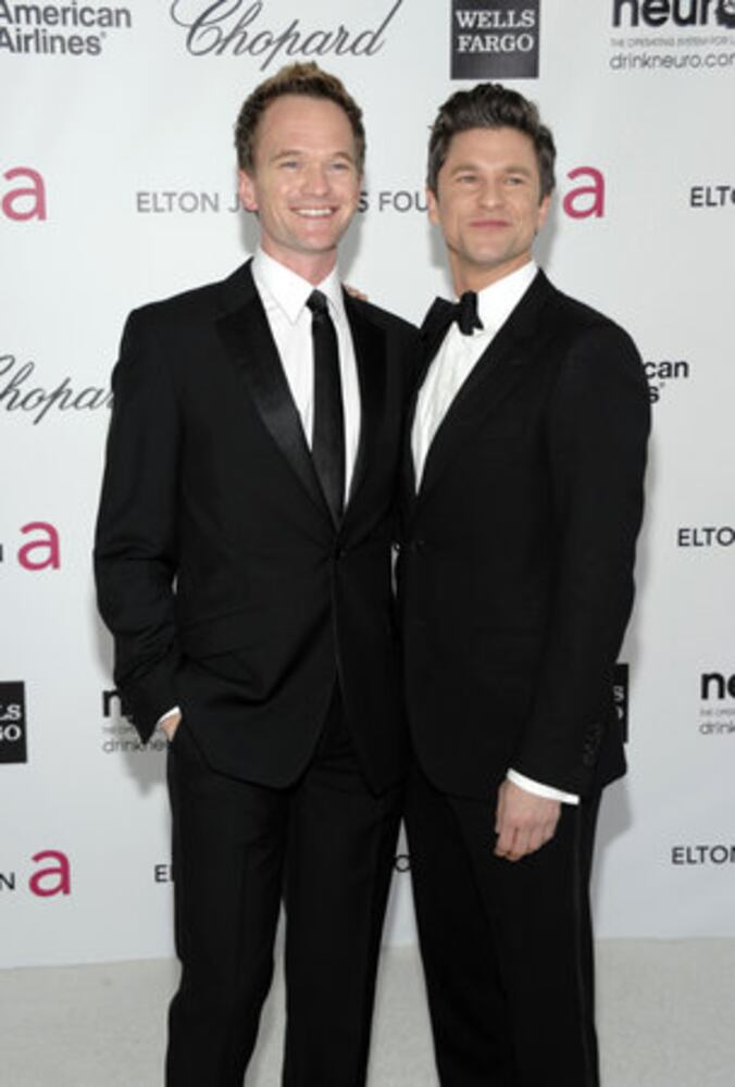 Elton John hosts Oscar party