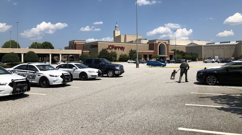 Police, fire and sheriff personnel are responding to the Mall of Georgia due to a "suspicious threats" call.