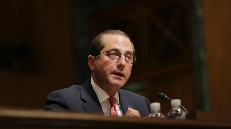 New Health and Human Services Secretary Alex Azar on Tuesday joined with top aide Seema Verma to propose new rules that would make it much easier for consumers to buy less expensive health insurance policies that do not comply with coverage requirements of the Affordable Care Act. (PHOTO by Lawrence Jackson/The New York Times)
