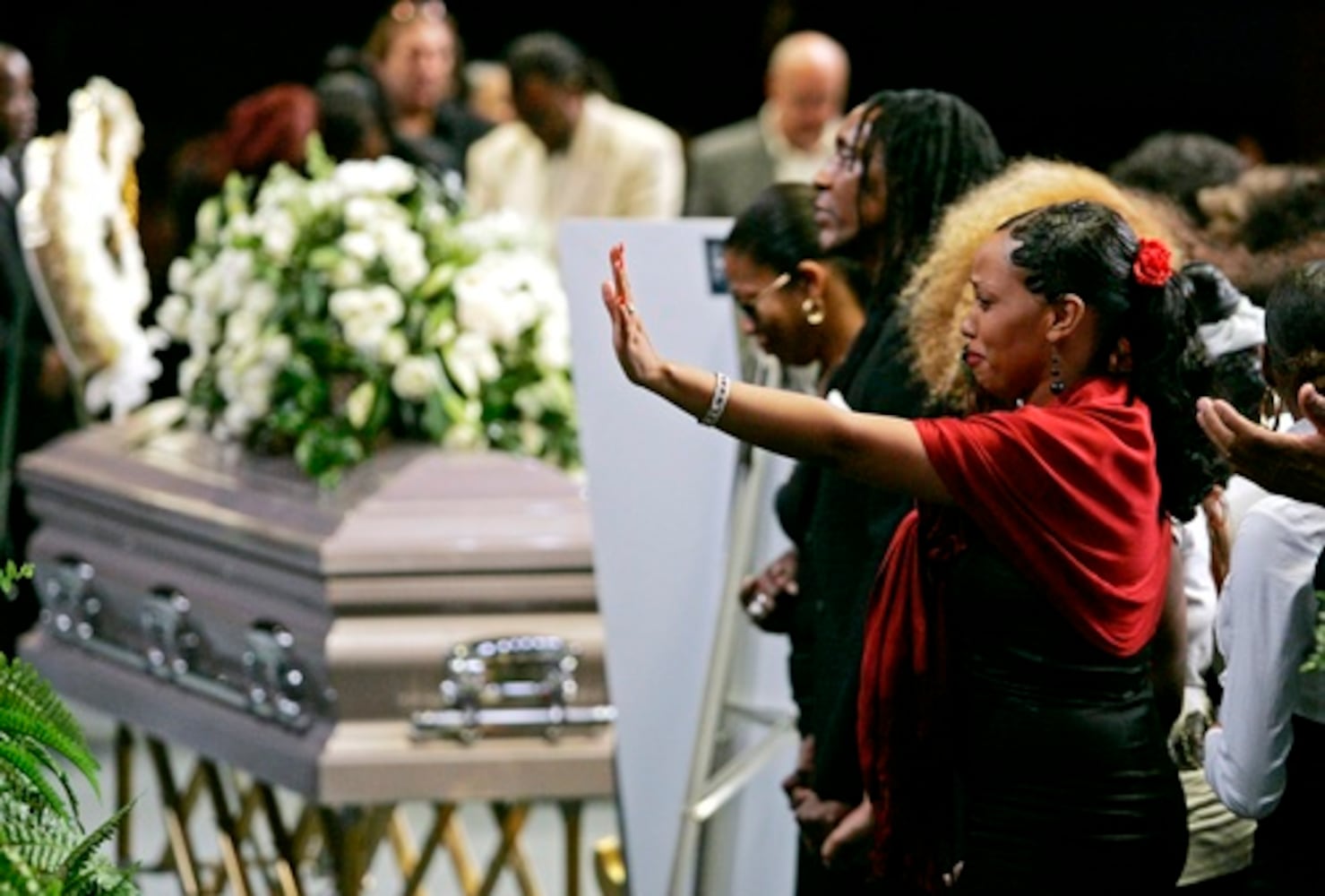 Funeral for singer Ike Turner