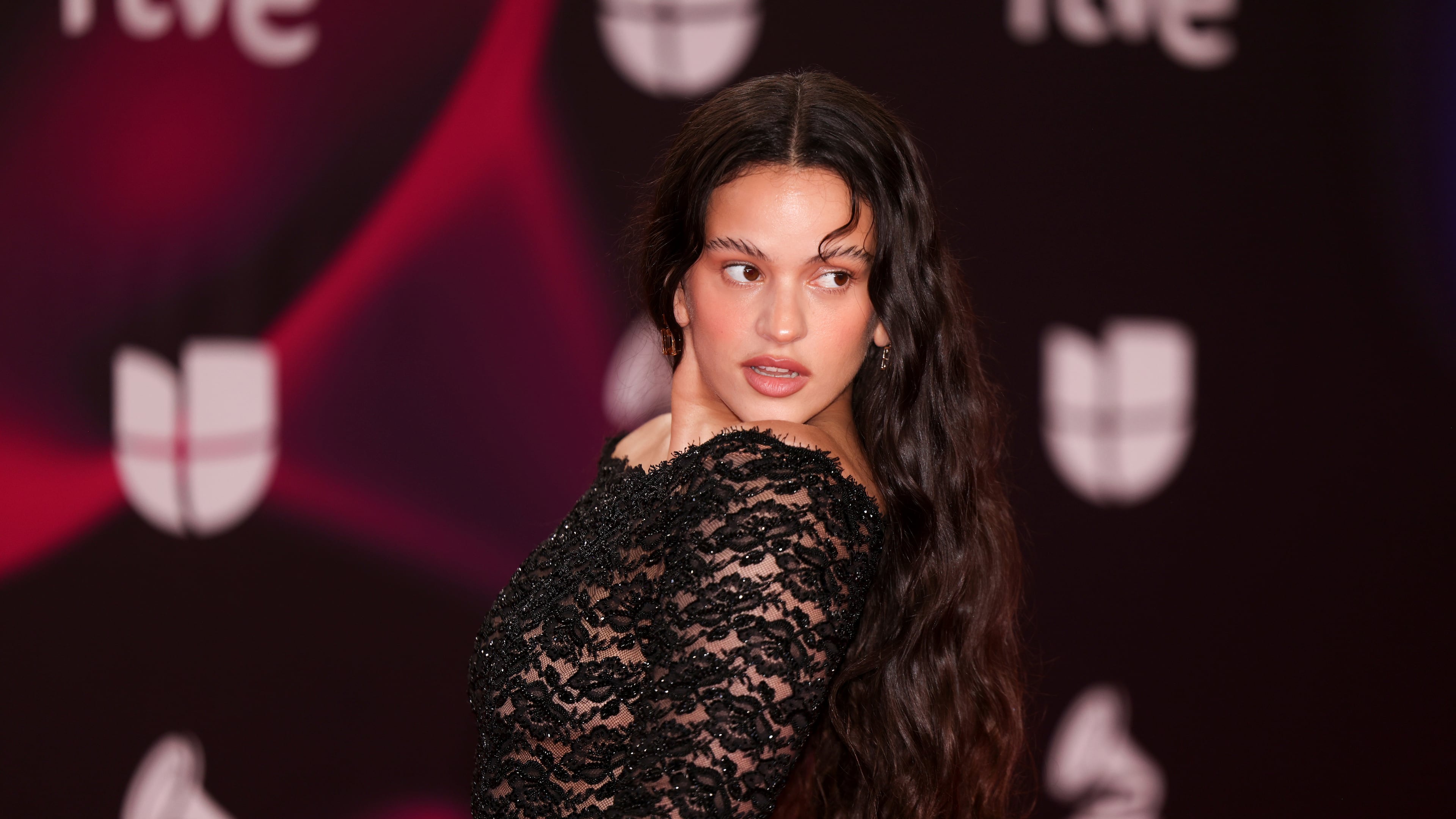 FILE - Rosalia arrives at the 24th annual Latin Grammy Awards in Seville, Spain, Nov. 16, 2023. (Photo by Vianney Le Caer/Invision/AP, File)