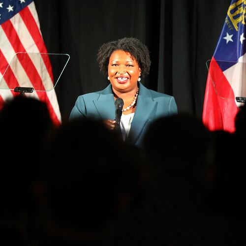 Stacey Abrams was the Democratic nominee for Georgia governor in 2022, but has ruled out a run in 2026. (AJC 2022)
