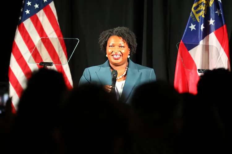 Stacey Abrams was the Democratic nominee for Georgia governor in 2022, but has ruled out a run in 2026. (AJC 2022)