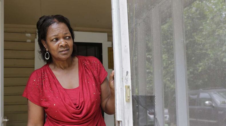 English Avenue resident Patricia Campbell moved into her mother's home after she died in 2009. Years later, she learned that the house where she lived was partly owned by a nephew she had not seen in years. Her mother died without a will.