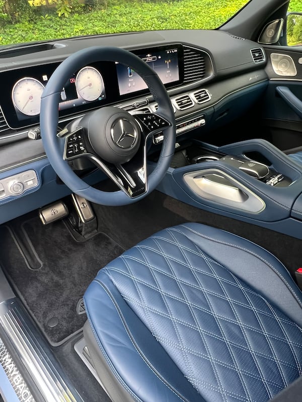 I recently spent some quality time behind the wheel of a $200,000 2025 Mercedes-Maybach GLS 600 SUV and saw how the well-heeled car buyer lives. (Courtesy of Brian Moody)