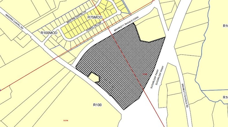 The 123,000 square-foot store is proposed for a 35-acre property near Martins Chapel Road and Sugarloaf Parkway.