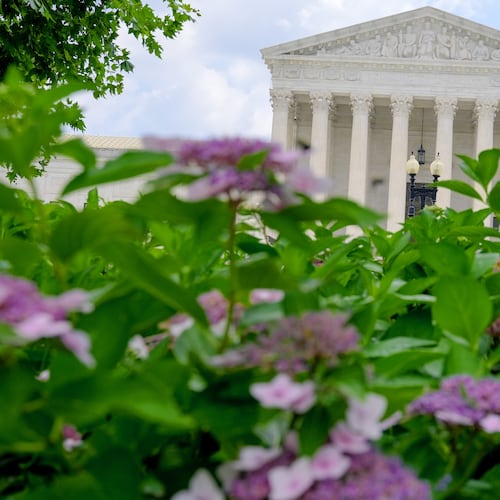 The U.S. Supreme Court is seen Monday, June 29, 2026, in Washington. (AP Photo/Mariam Zuhaib)
