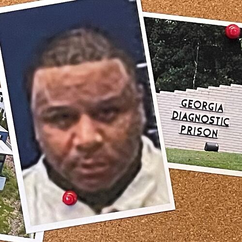 As an inmate at Georgia's maximum security prison, Arthur Lee Cofield Jr. was accused of pulling off a $11 million heist from a Hollywood movie producer. Cofield impersonated a California billionaire and drained money from his account, using part of the haul to buy a $4.4 million Buckhead mansion. (AJC photo illustration: Hysoub Shin/AJC and Ga. Dept. of Corrections)
