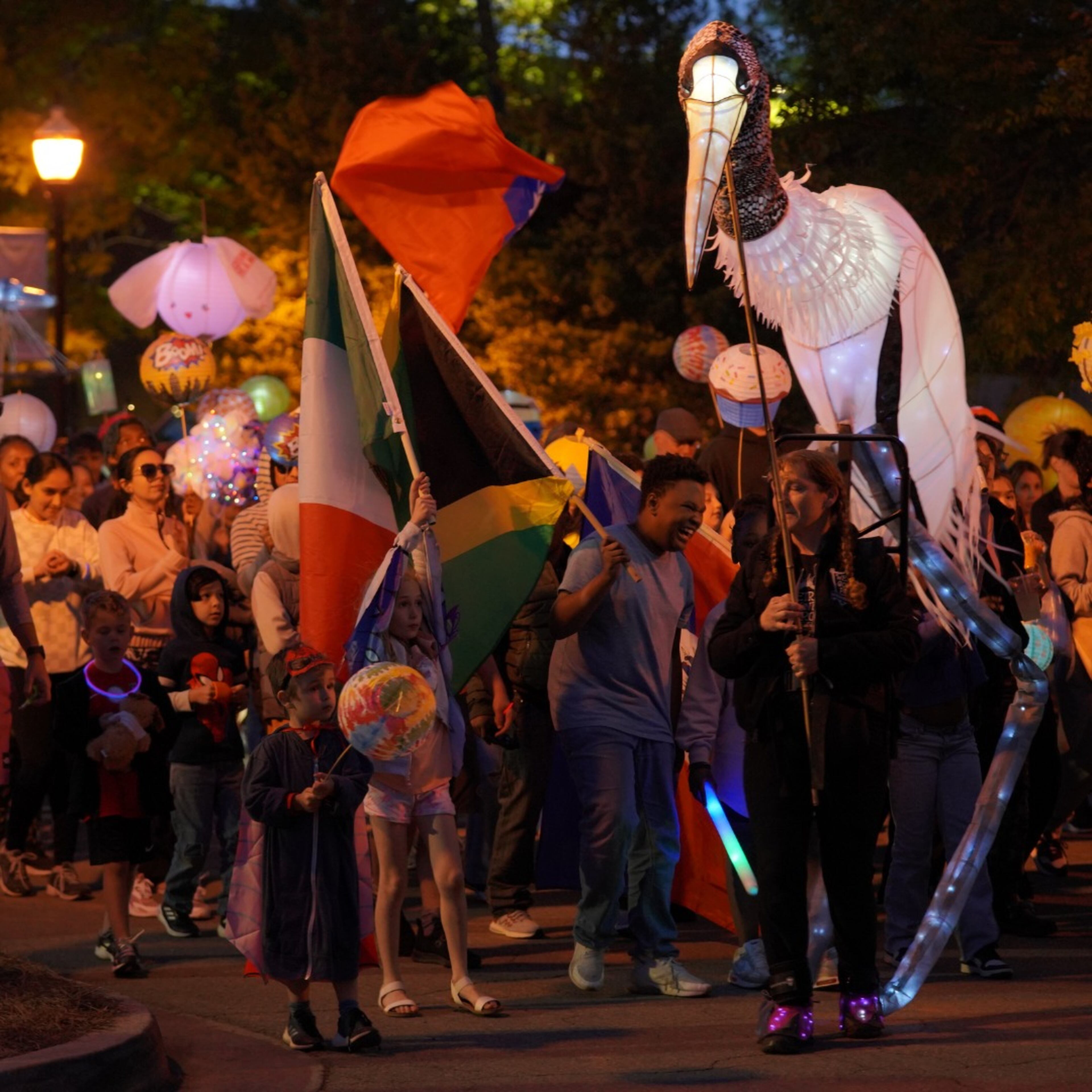 A lantern parade will take place on Saturday at Suwanee’s Town Center Park. (Courtesy of the City of Suwanee)