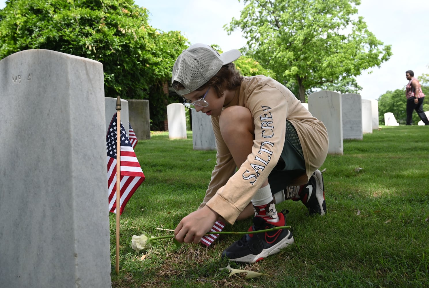 Memorial Day ceremony held at national cemetery in Marietta