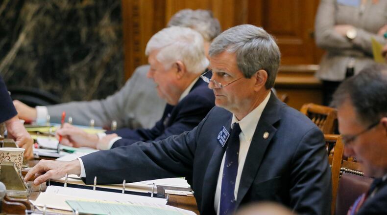 State Sen. Ben Watson, R-Savannah, in a 2017 file photo. BOB ANDRES /BANDRES@AJC.COM