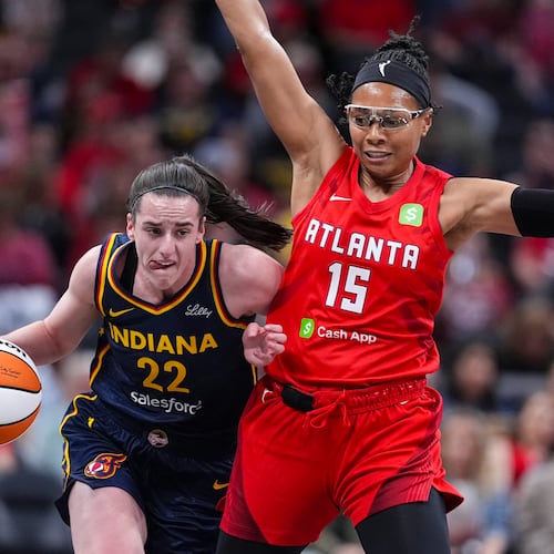 Allisha Gray has elevated her status in the league with her third straight All-Star selection, including her first as a starter. (Michael Conroy/AP)