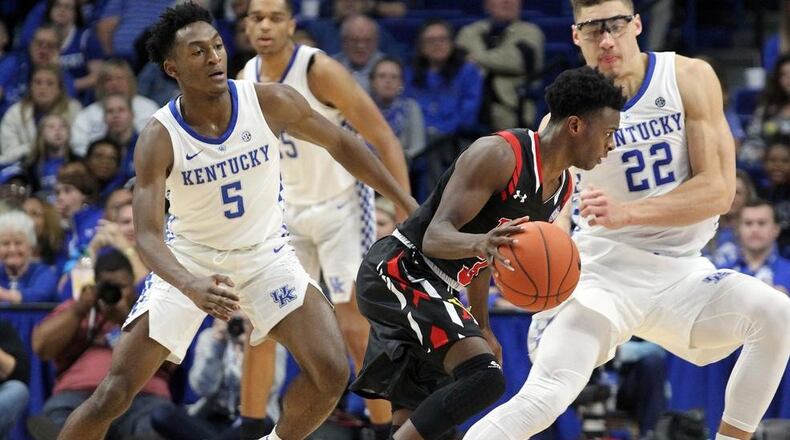 VMI guard Bubba Parham announced Tuesday April 24, 2019 that he will transfer to Georgia Tech. (James Crisp/AP)